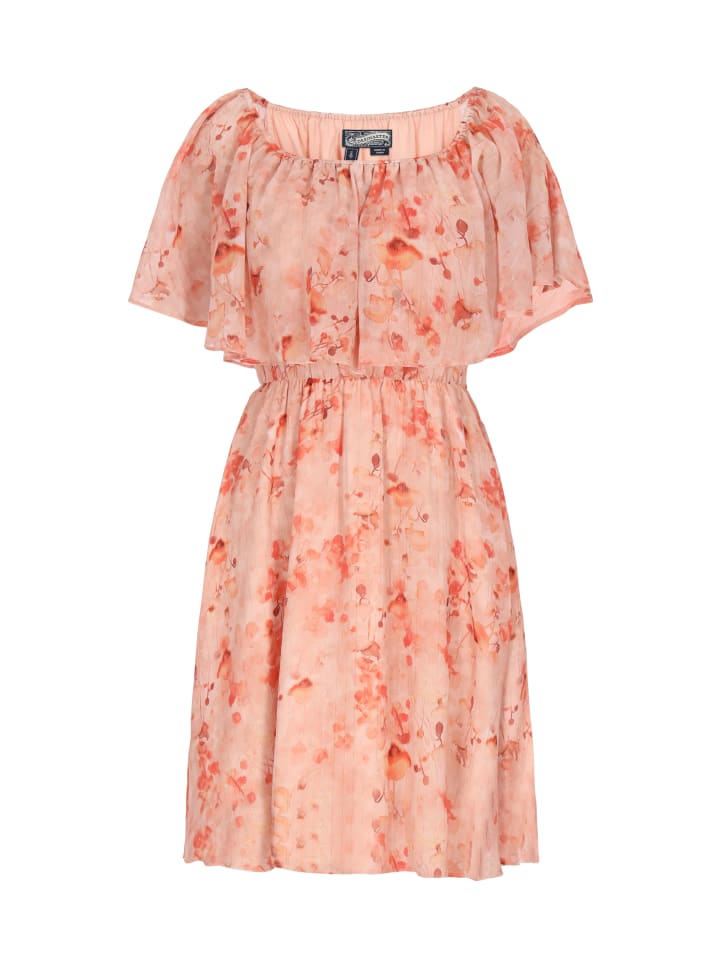 

DreiMaster Женское платье абрикосового цвета