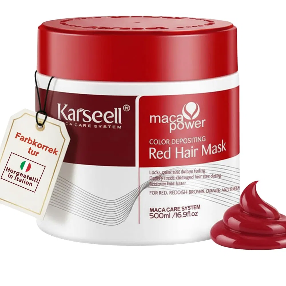 Маска для волос Karseell MACA CARE SYSTEM с красным пигментом, 500 мл Karseell Maca Care System