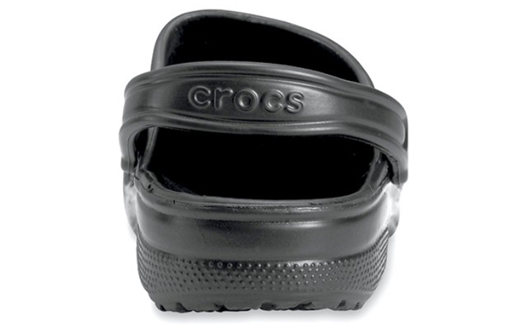 Классические пляжные сандалии унисекс Black Crocs, черные — фото 3