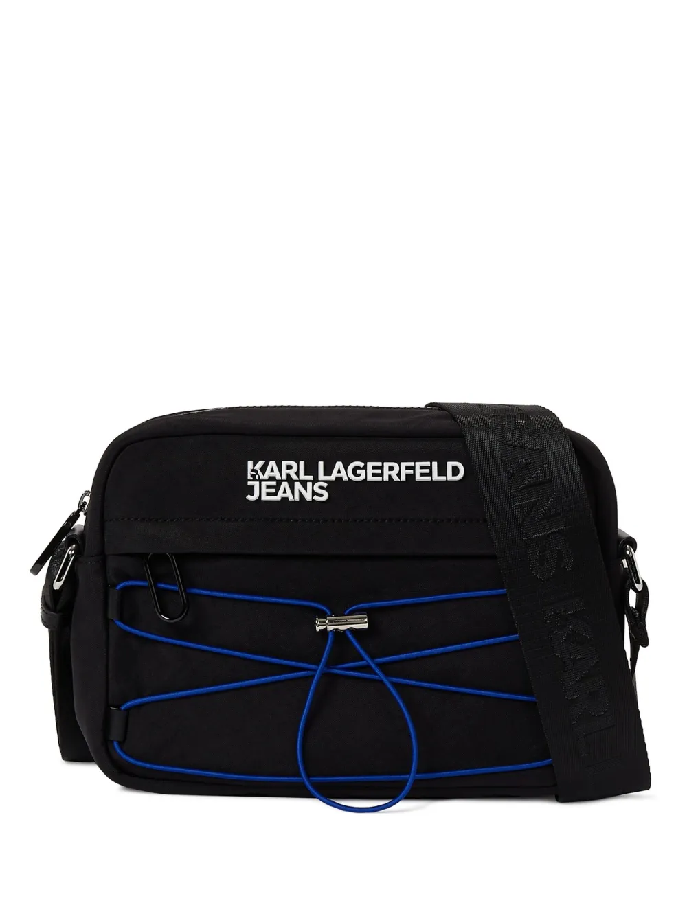 

Сумка через плечо с вышитым логотипом Karl Lagerfeld Jeans, черный
