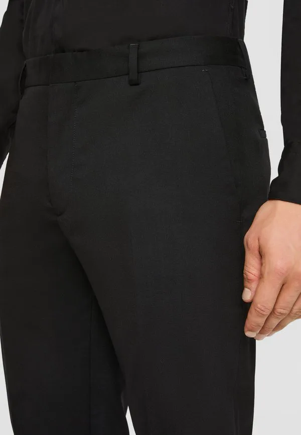 Узкие брюки от костюма Calvin Klein, Perfect Black — фото 4