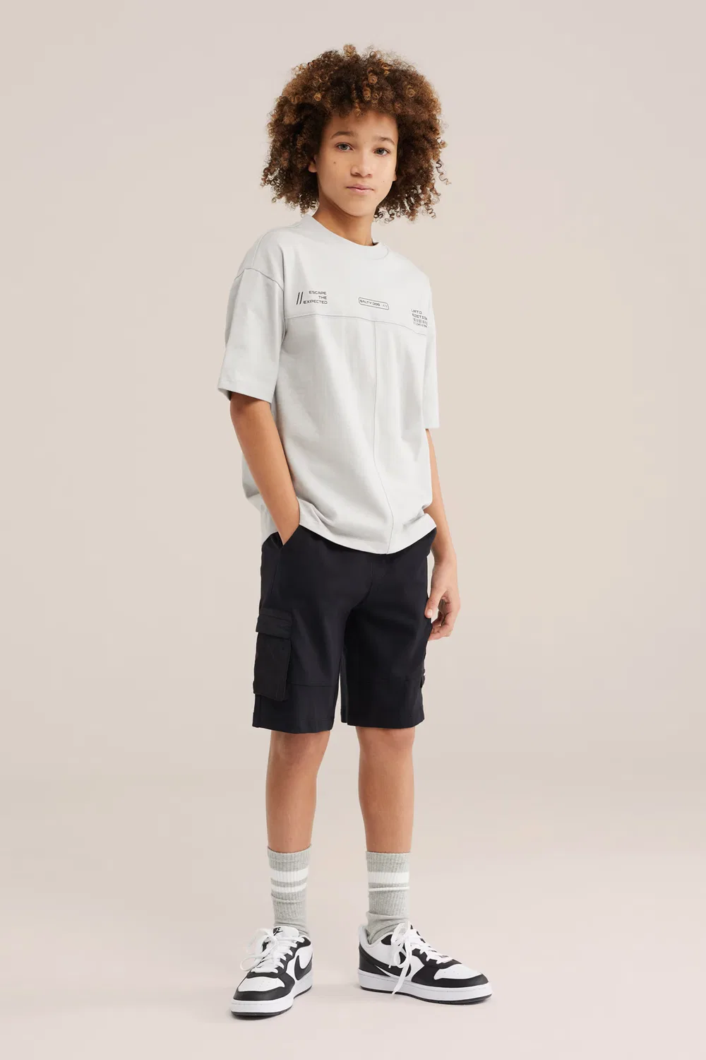 Обычные брюки We Fashion, Black — фото 4