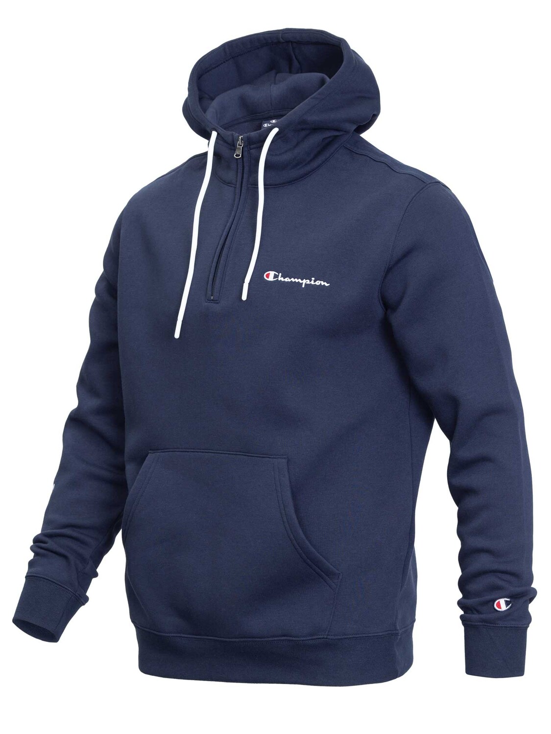 

Толстовка Champion Hooded Half Zip Sweatshirt, синий