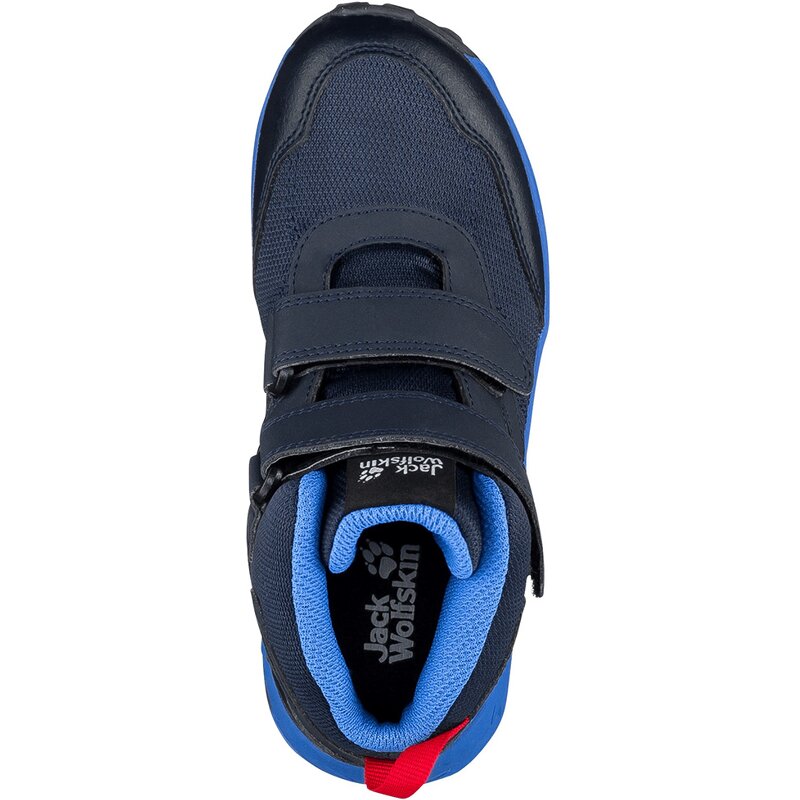 Многофункциональные ботинки Woodland Texapore Mid VC K Jack Wolfskin, мультиколор — фото 3