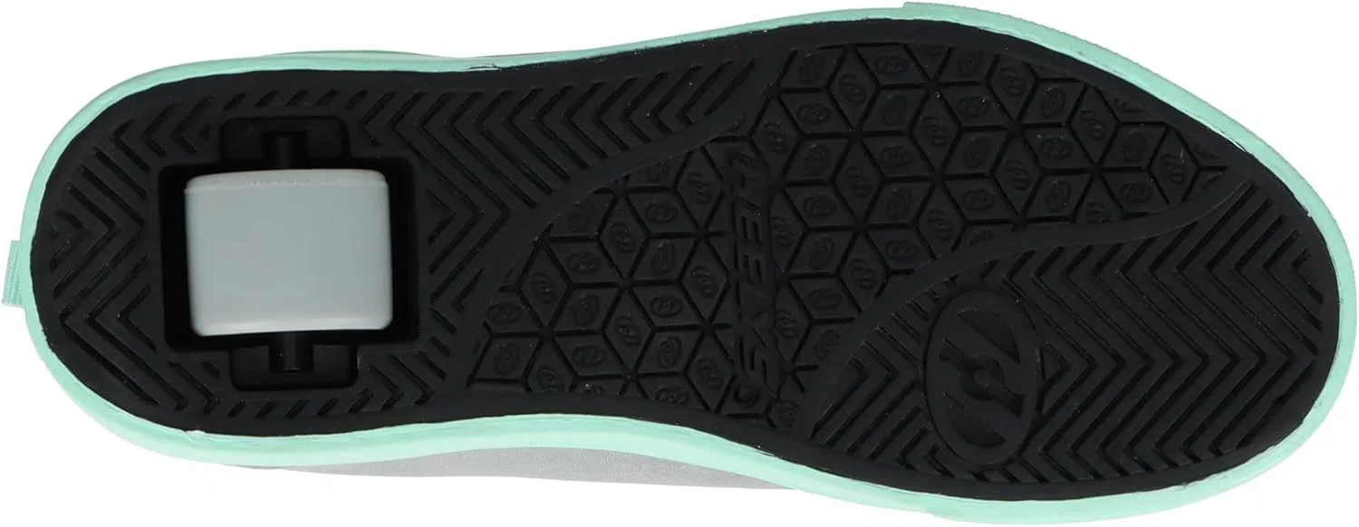 Кроссовки на колесиках Heelys Voyager, Grey/Mint — фото 4