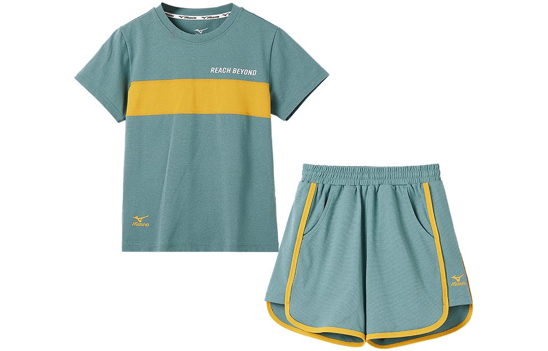 

Детская повседневная спортивная одежда Mizuno, темно-зеленый