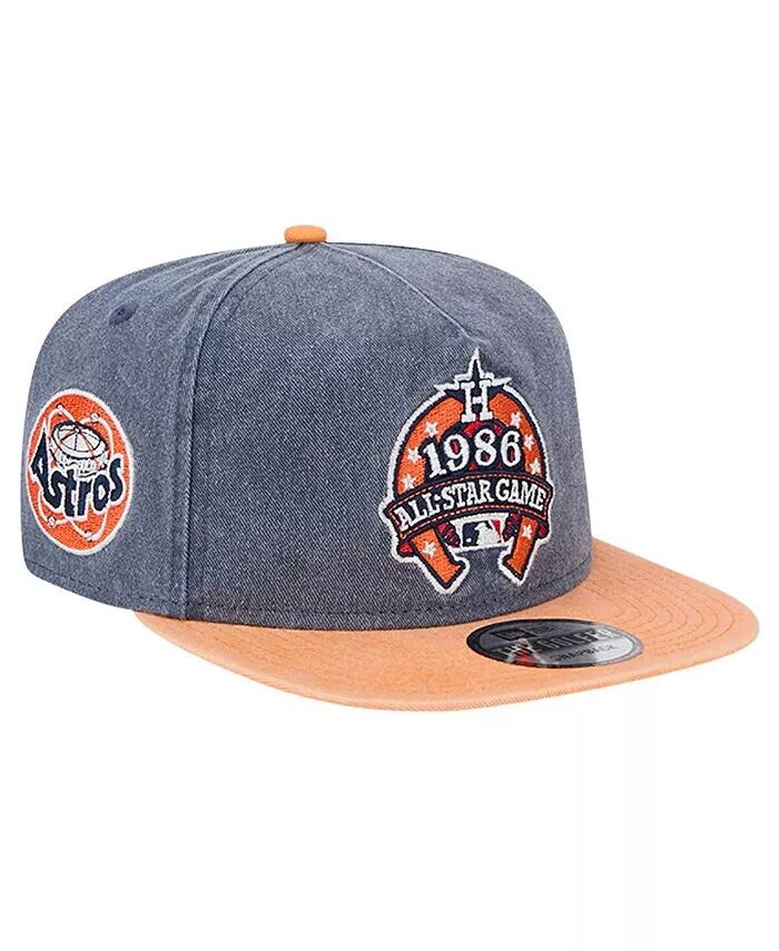 

Мужская темно-оранжевая кепка Houston Astros 1986 MLB All-Star Game с пигментным красителем для гольфиста Snapback New Era, синий