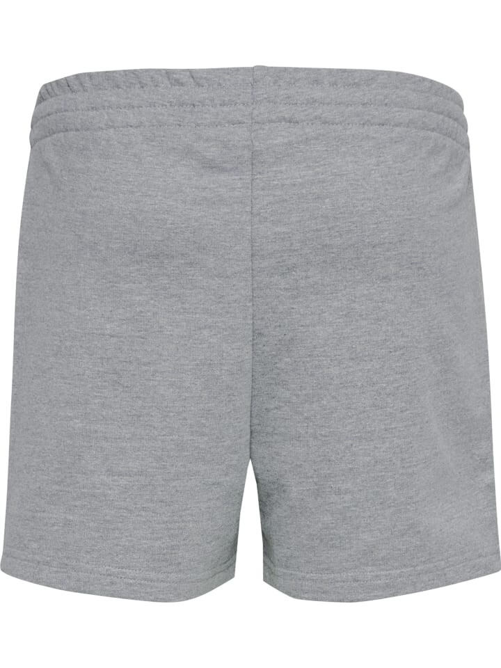 Спортивные штаны Hummel Verstellbare Taille Shorts Hmlgo Multisport Kinder, цвет GREY MELANGE — фото 2