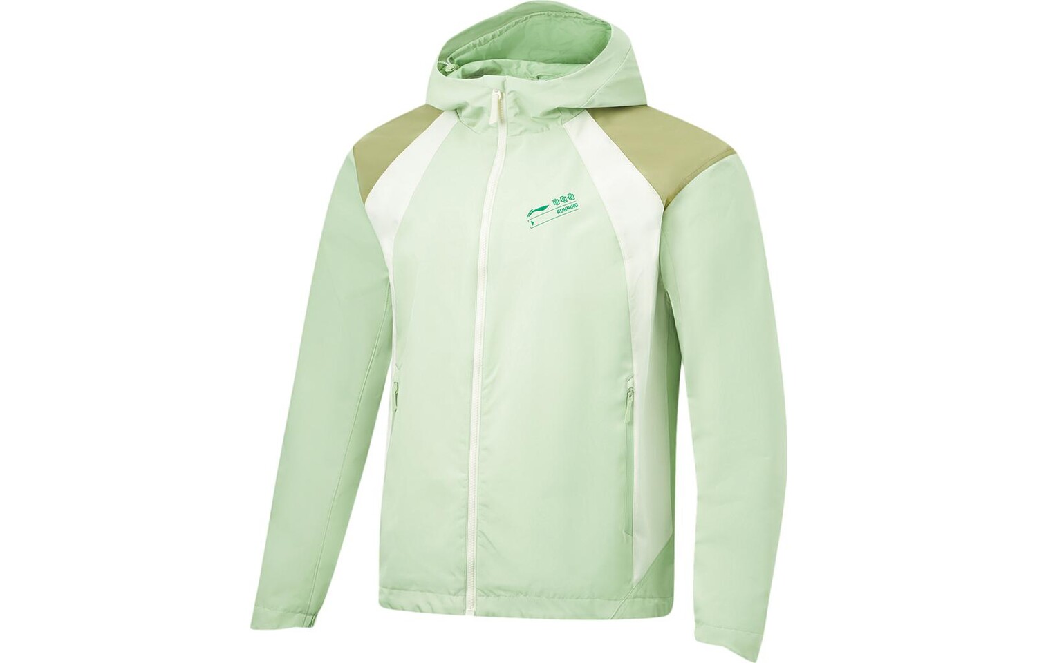 

Куртка для бега из коллекции Men Bamboo Green Lining, зеленый