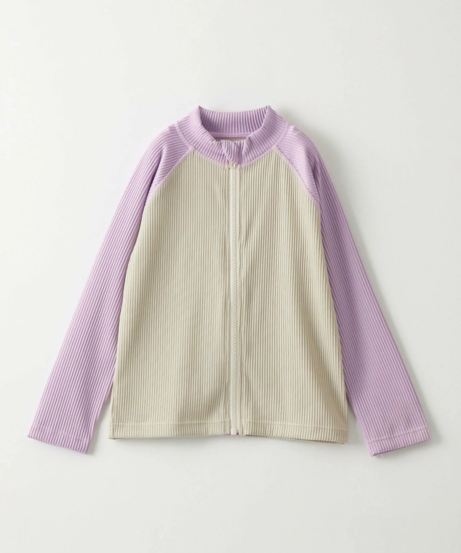 Купальник Двухцветная рашгард GLR / Детский 100-130 см United Arrows Green Label Relaxing, LILAC