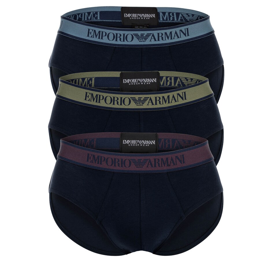 

Трусы Emporio Armani, цвет marine blue/Light blue