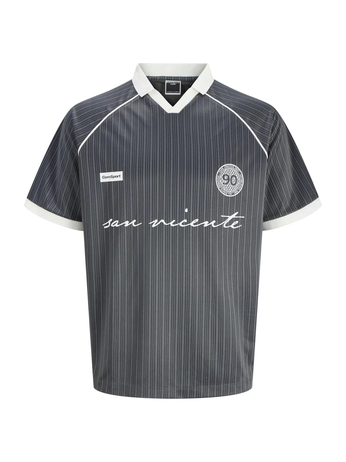 Футболка 'JCOEterna' Jack & Jones Junior, Dark Grey