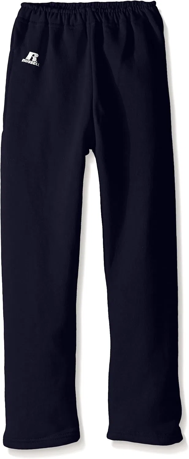Спортивные брюки и джоггеры Russell Athletic Youth Dri-Power из флиса с карманами, влагоотводящие, размеры S-XL, Navy