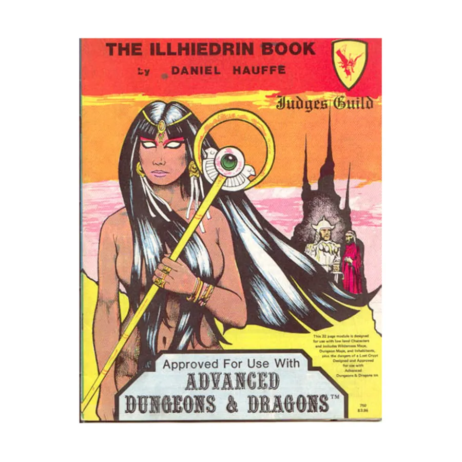 

Модуль Illhiedrin Book, Dungeons & Dragons Fantasy Modules (G - M) (Judges Guild)