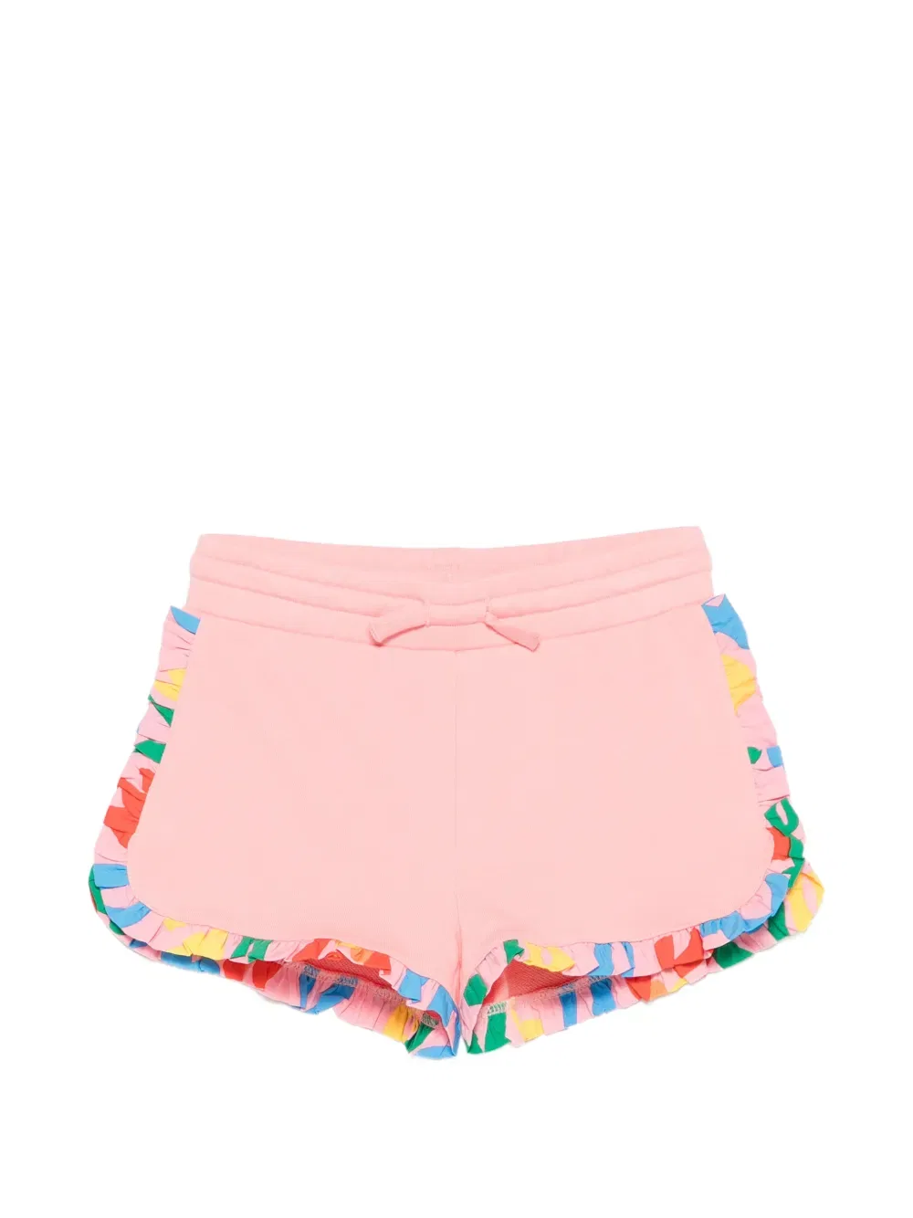 Шорты с оборками Stella Mccartney Kids, розовый