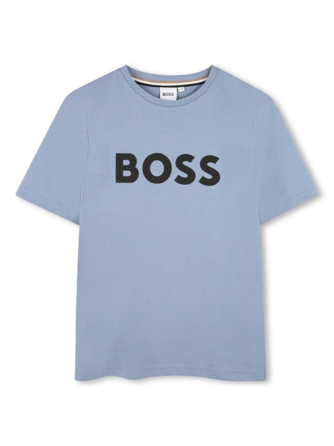 

BOSS Kidswear футболка с логотипом, серый