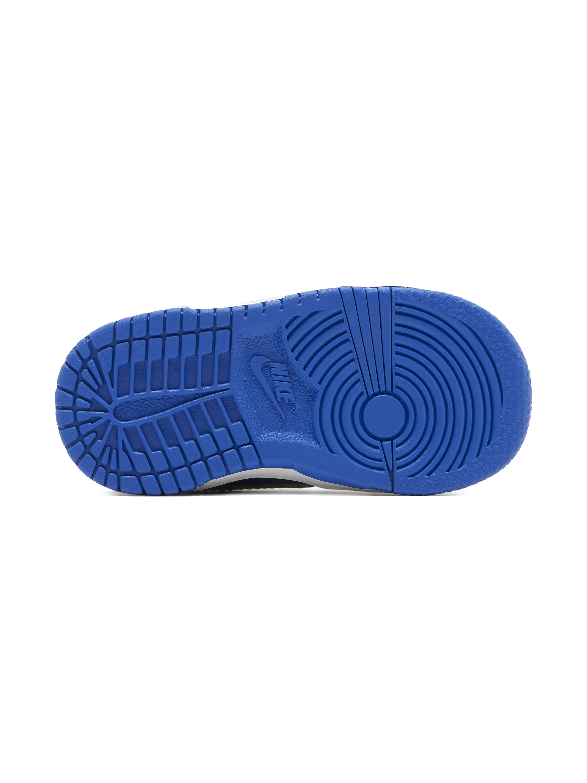 Кроссовки Dunk Low Hyper Royal/Emerald Rise/Red Stardust/Sanddrift Nike Kids, синий — фото 3