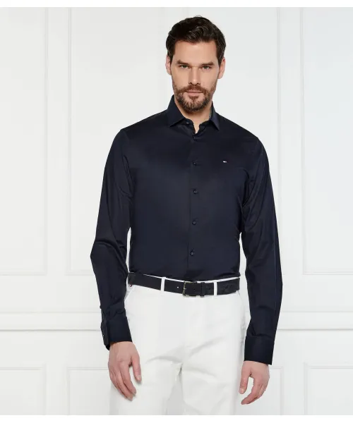 

Рубашка Slim fit Tommy Hilfiger, синий