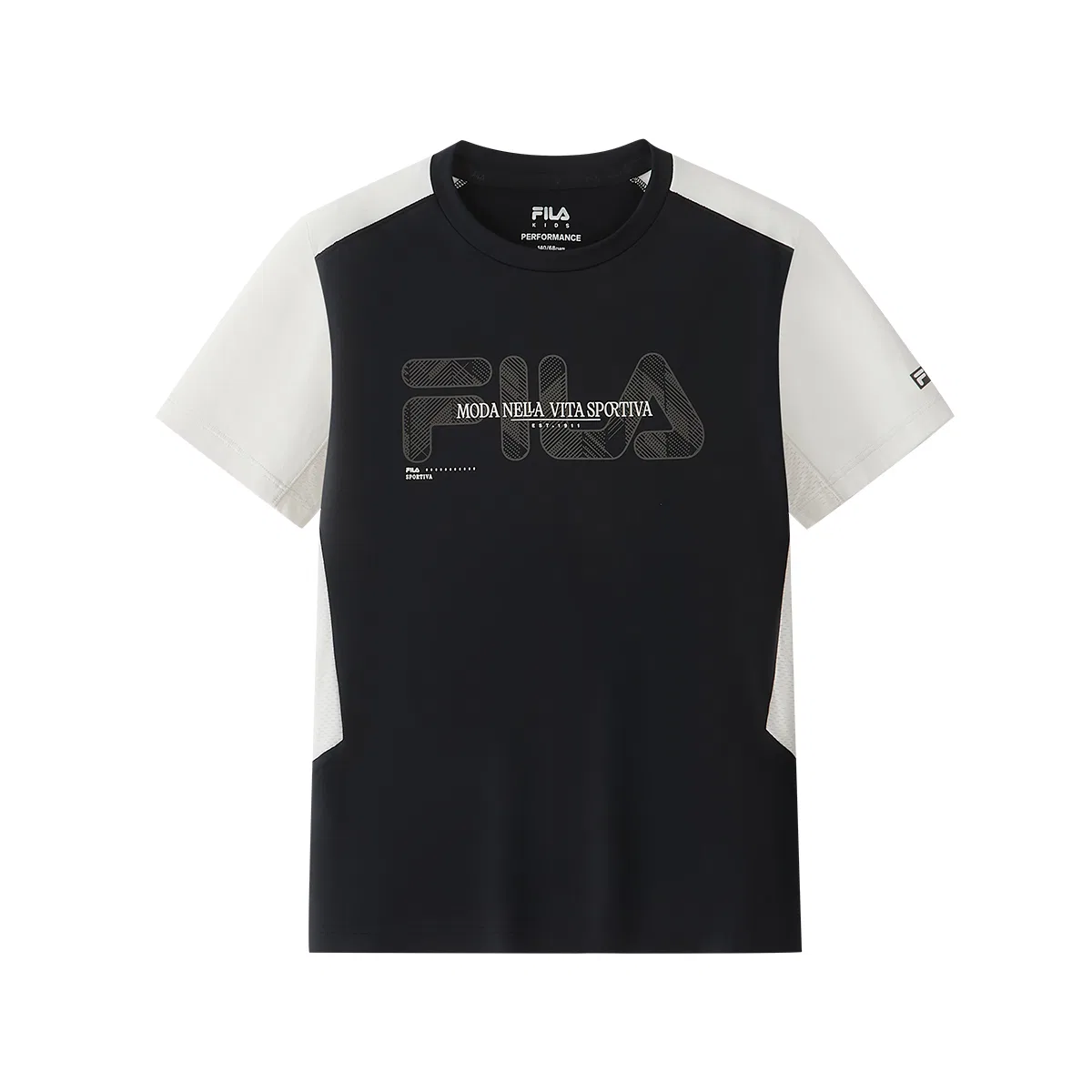 Футболка PERFORMANCE FPF Pitch Black Kids' FILA KIDS