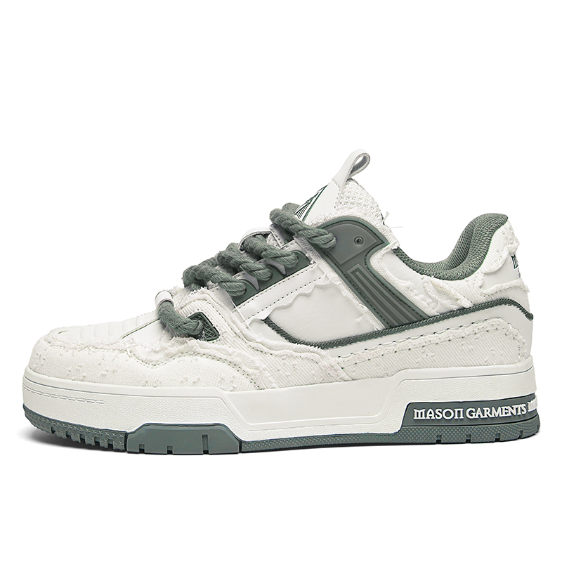 

Мужские низкие кроссовки для скейтбординга с амортизацией, износостойкие, легкие, дышащие, увеличивающие рост Masongarments, Burnt Friend