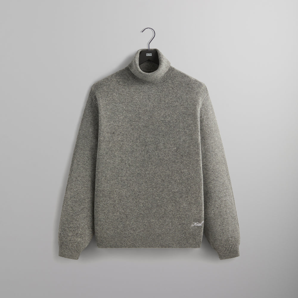 

Рубашка Kith Joseph Turtleneck, цвет Medium Heather Grey