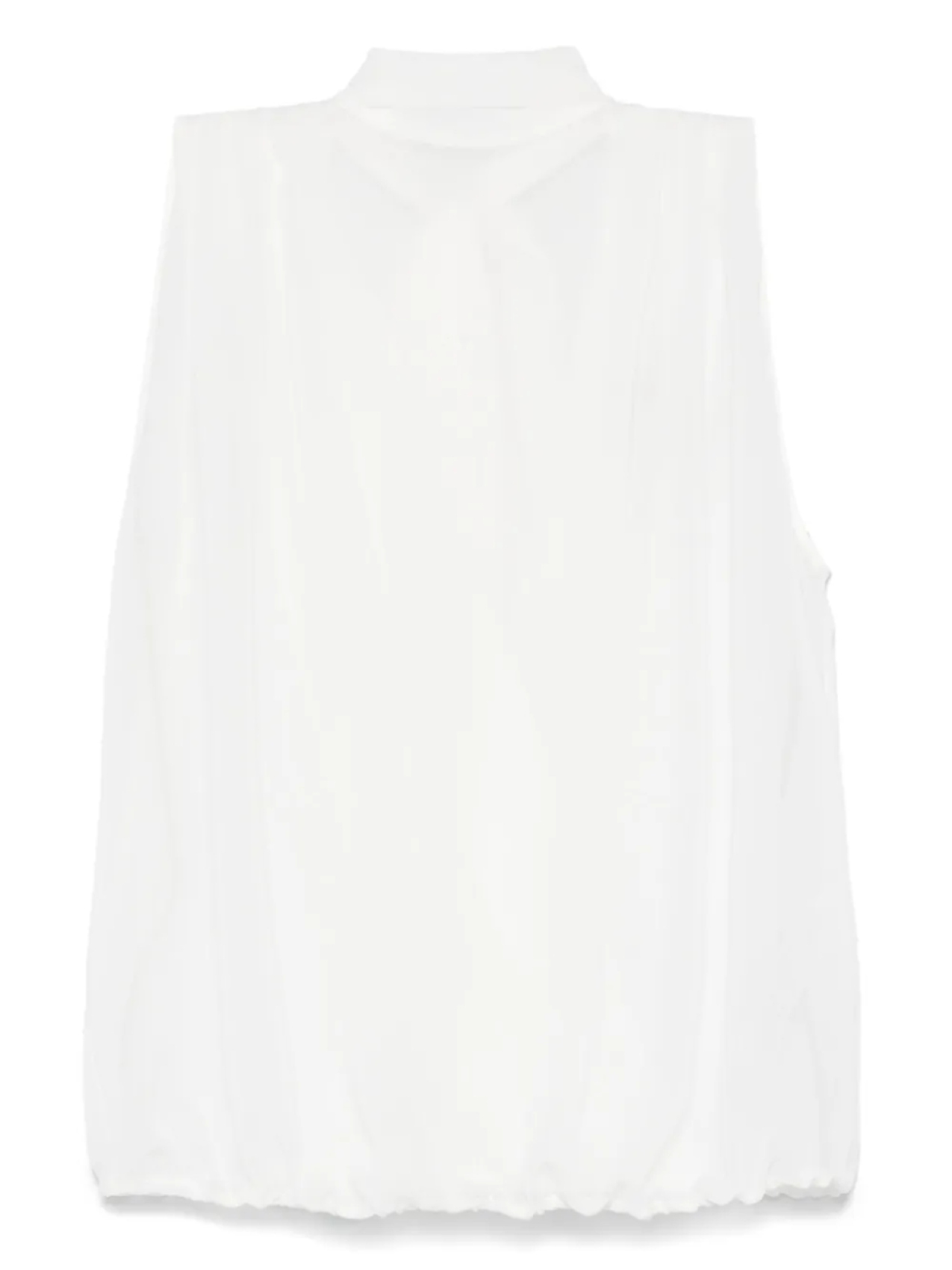 

Топ с шарфом Blumarine, белый