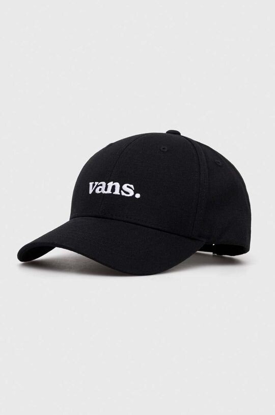 

Хлопковая бейсболка Vans, черный