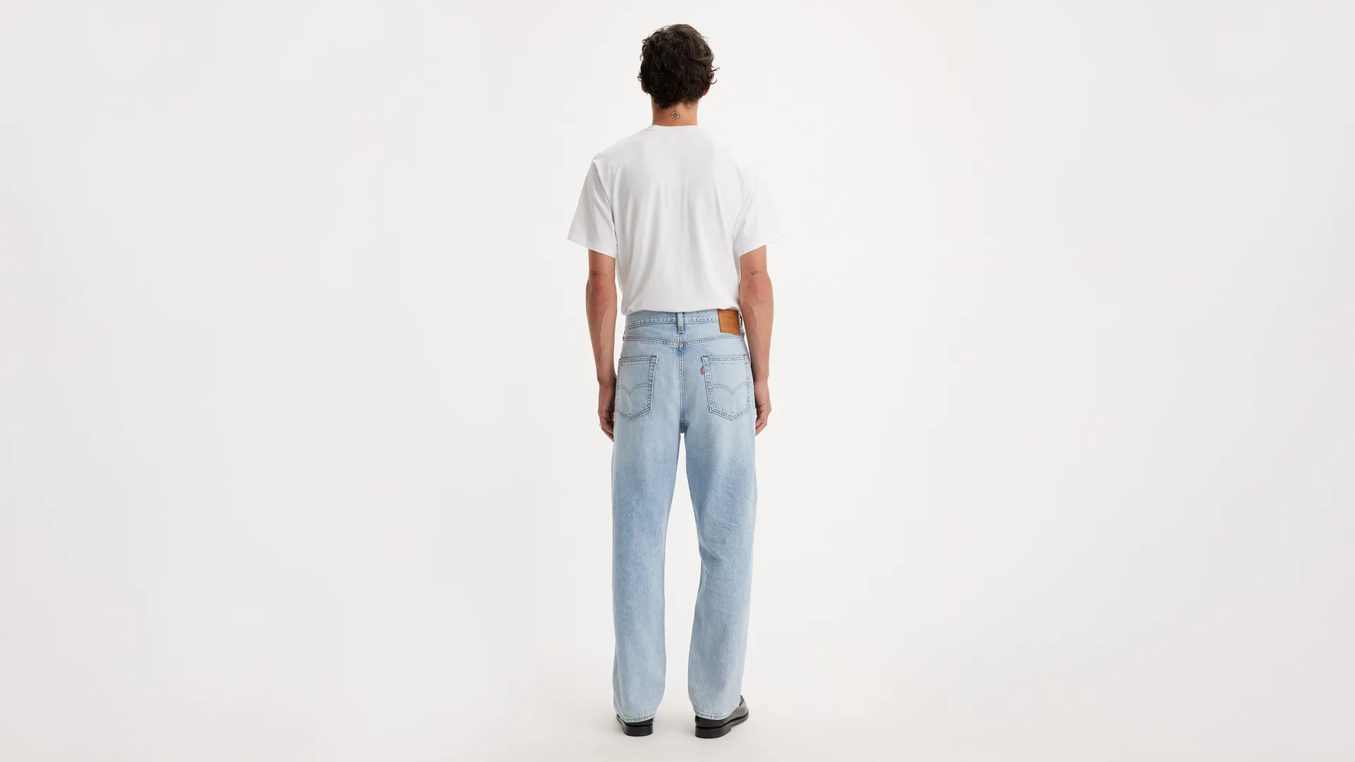 Свободные легкие мужские джинсы 568 Levi's, цвет Varsity Academia Lightweight - Light Wash - Non-Stretch — фото 3