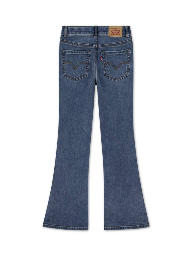 Детские джинсы 726 с расклешенными штанинами и разрезом Levi's, Blue Wave — фото 2