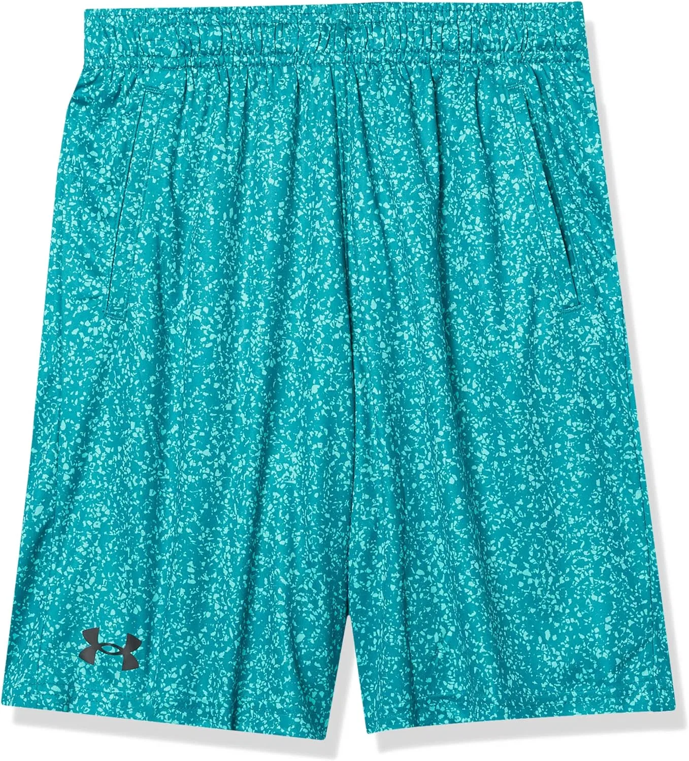 Детские шорты Under Armour Renegade 3.0 с принтом, Cerulean (452)/Pitch Gray
