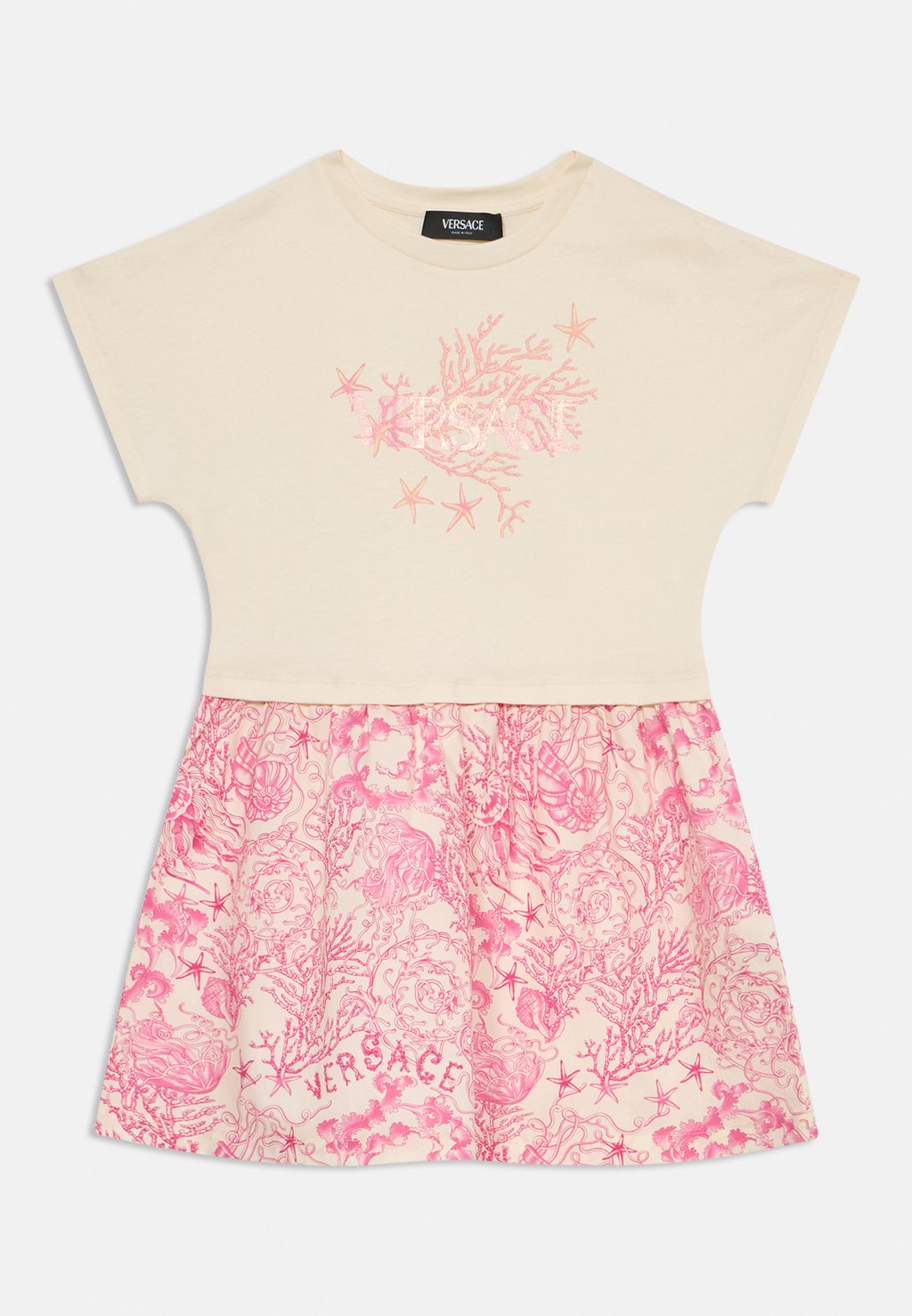 

Повседневное платье DRESS THEATRE POSTCARD KIDS Versace, фуксия