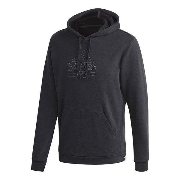 

Толстовка adidas Bb Hd Sw Sports Hooded Sweater Men Black, черный