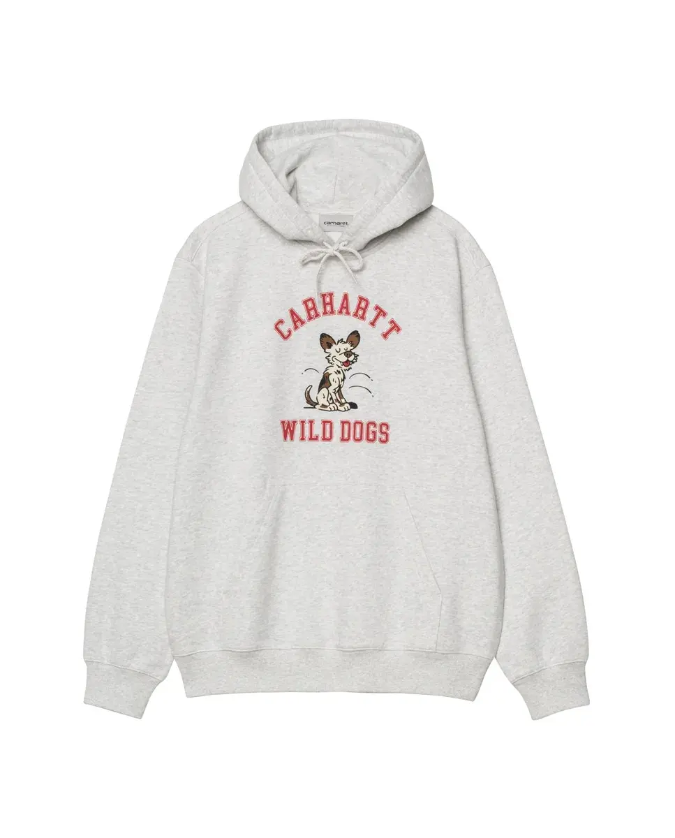 

Мужская толстовка с капюшоном Wild Dog Carhartt WIP, серый
