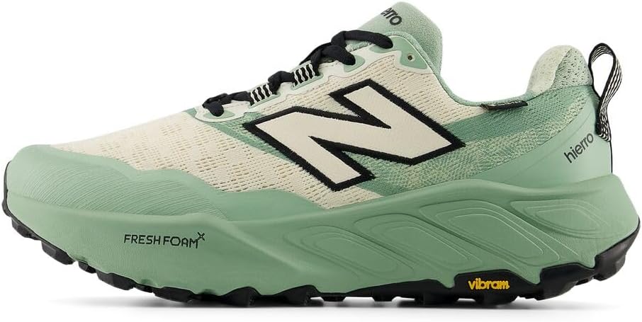 New Balance Кроссовки Mens Fresh Foam X Hierro V9 Gore-tex, Mosaic Green/Permafrost/Black — фото 2