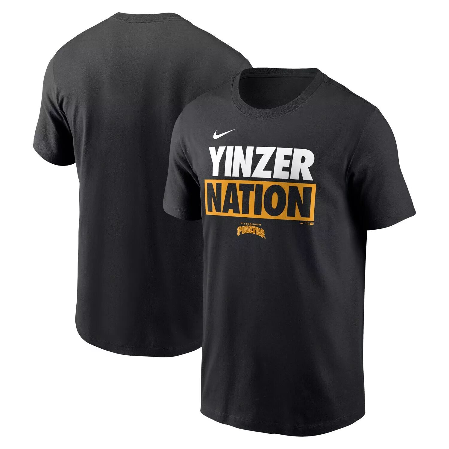 

Мужская черная футболка Nike Pittsburgh Pirates Rally Rule, Черный, Мужская черная футболка Nike Pittsburgh Pirates Rally Rule