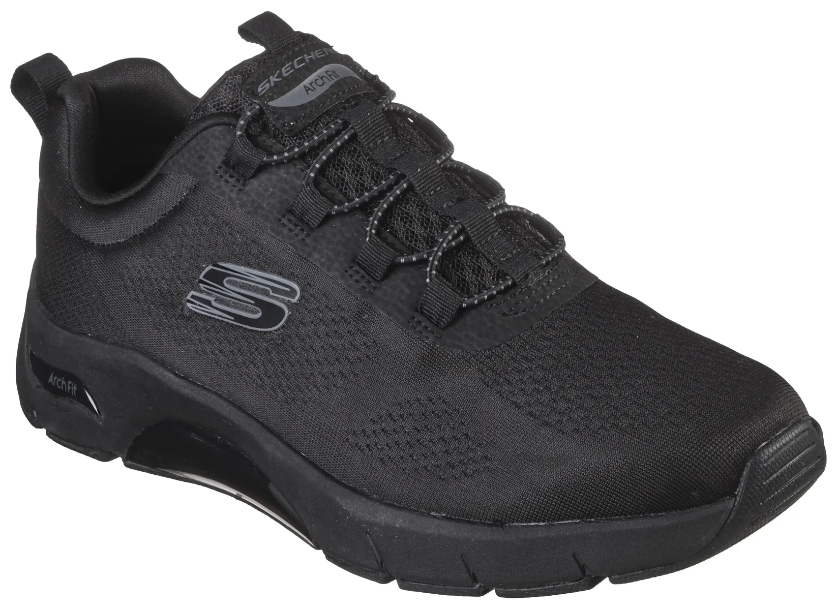 

Кроссовки-слипоны Skechers "SKECH-AIR ARCH FIT-BILLO", слипоны, повседневная обувь с мягким краем голенища, черный