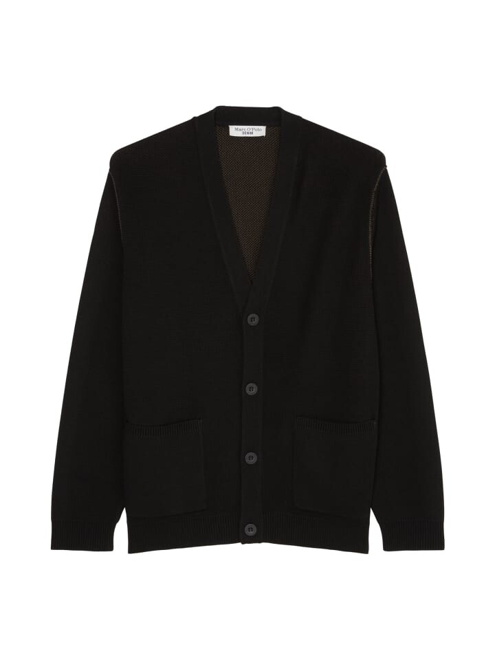 

Кардиган Marc O'Polo DENIM Strickjacke relaxed, черный