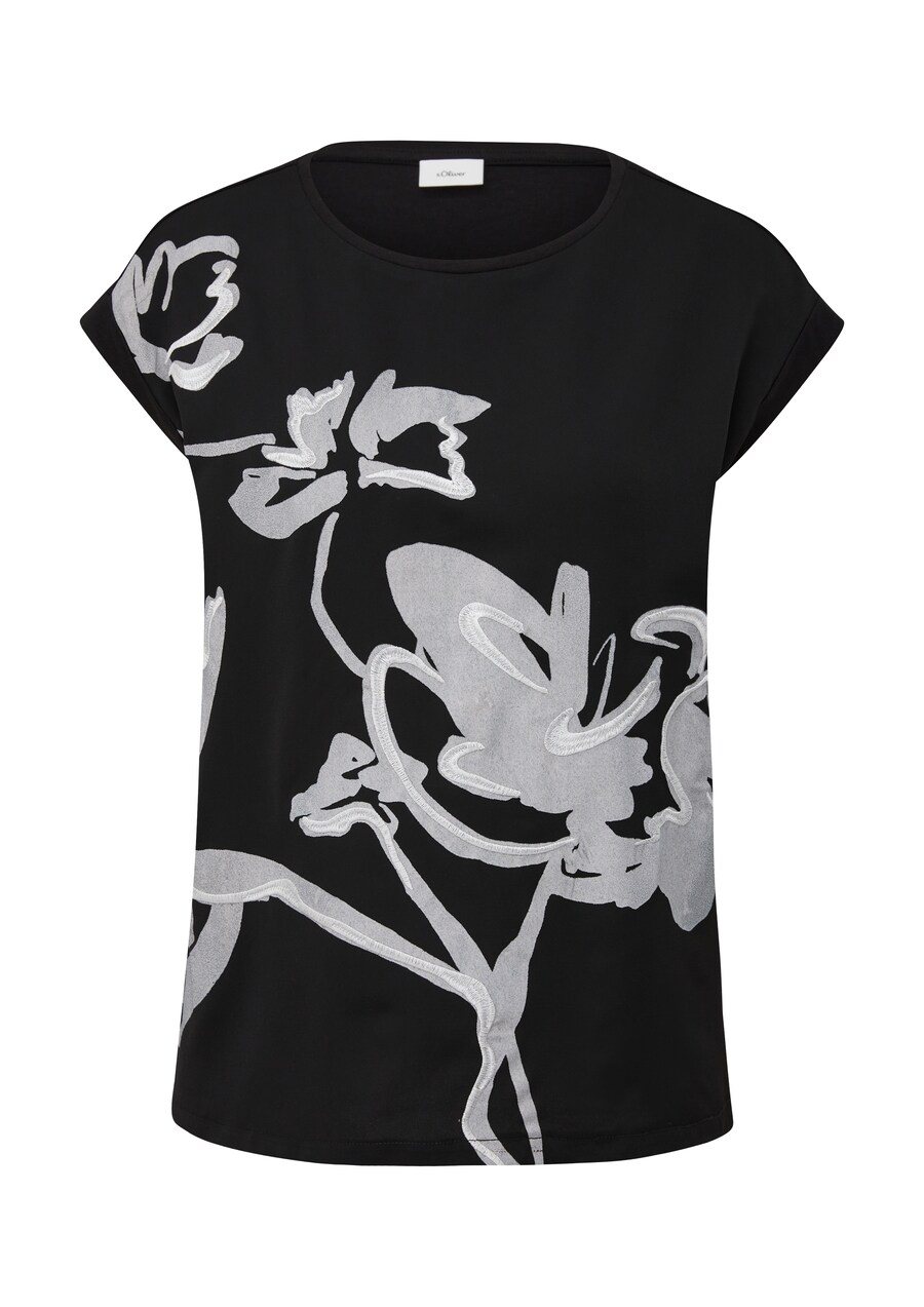 

Рубашка s.Oliver BLACK LABEL, черный