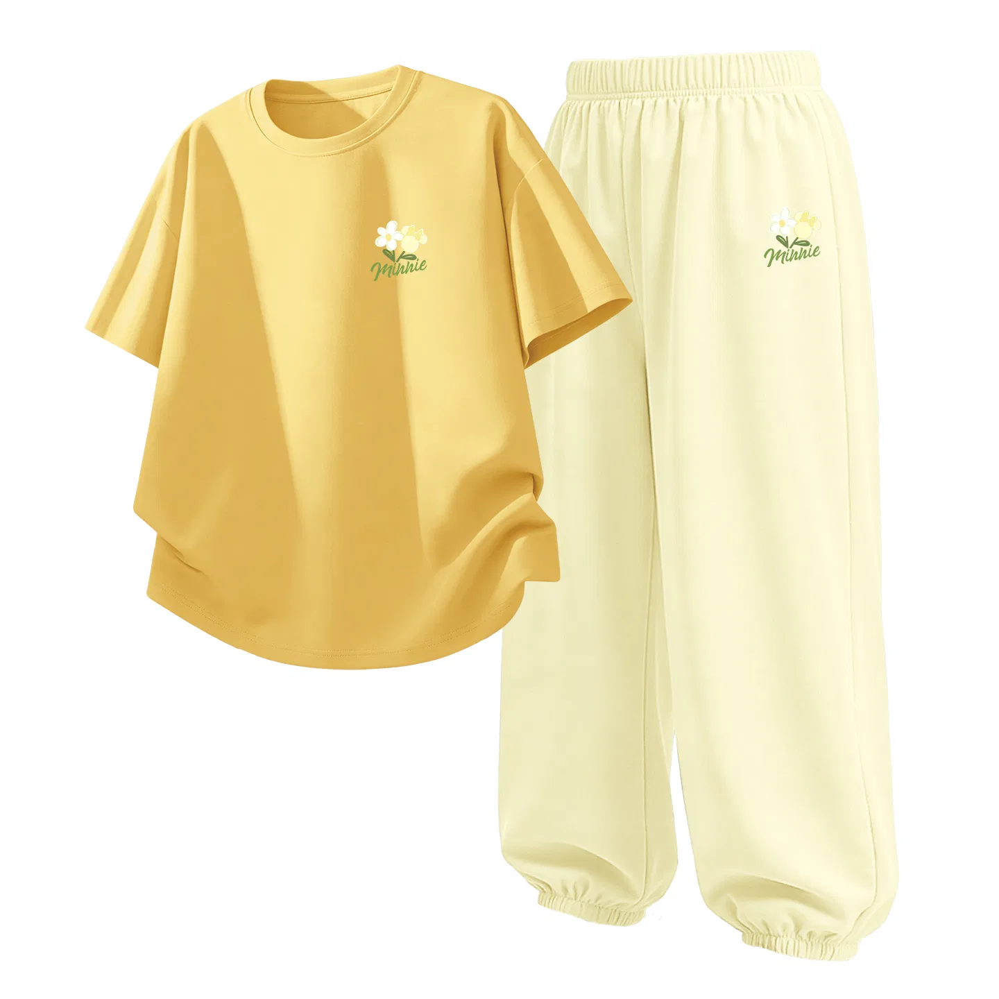 Детский спортивный костюм Casual Sportswear 2 Piece Set Disney, Di Smile Nini K Pink+Di Smile Nini Soft Pink — фото 3