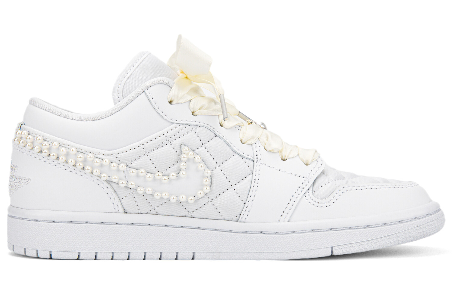 

Кроссовки Air Jordan 1 Vintage Basketball Shoes Women's Low-Top White