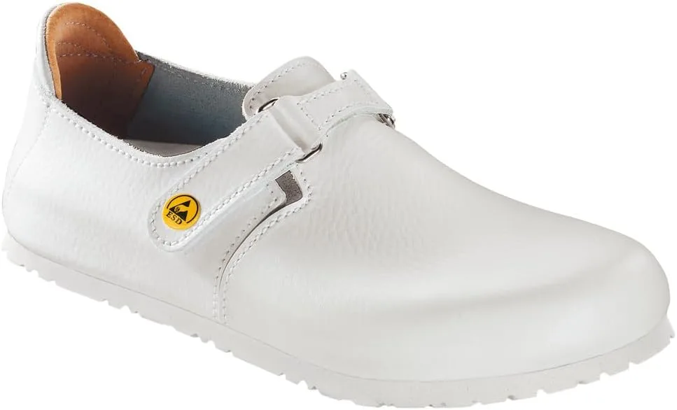 BIRKENSTOCK Унисекс для взрослых 583150 Linz ESD Женские и мужские сабо, мюли, сандалии, белый