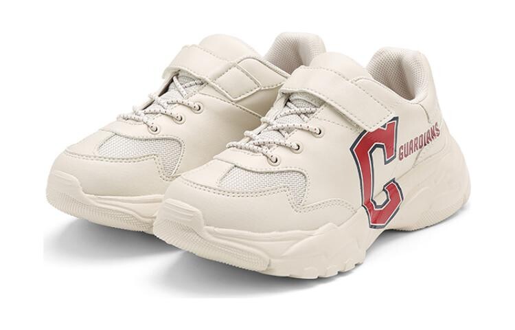Кроссовки MLB Big Ball Chunky Kids Lifestyle Shoes Kids Low-top, цвет Off White — фото 3