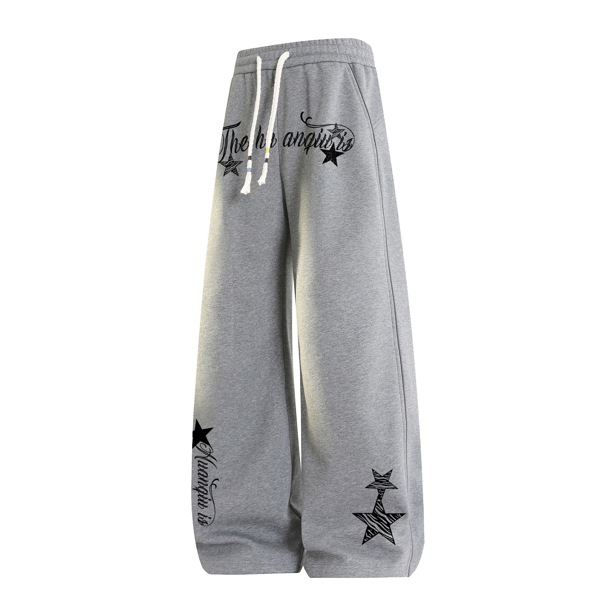 

Повседневные брюки унисекс утепленные с флисовой подкладкой HUANQIU, heather серый