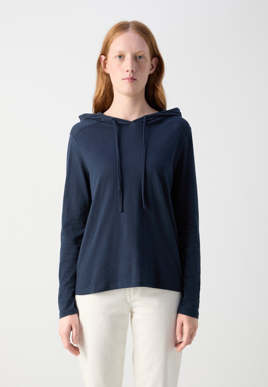 

Топ с длинными рукавами HOODED DRAWSTRINGS Marc O'Polo DENIM, темно-синий