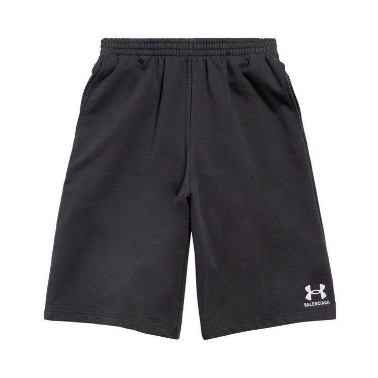 

Шорты Balenciaga x Under Armour Large Shorts, черный/белый