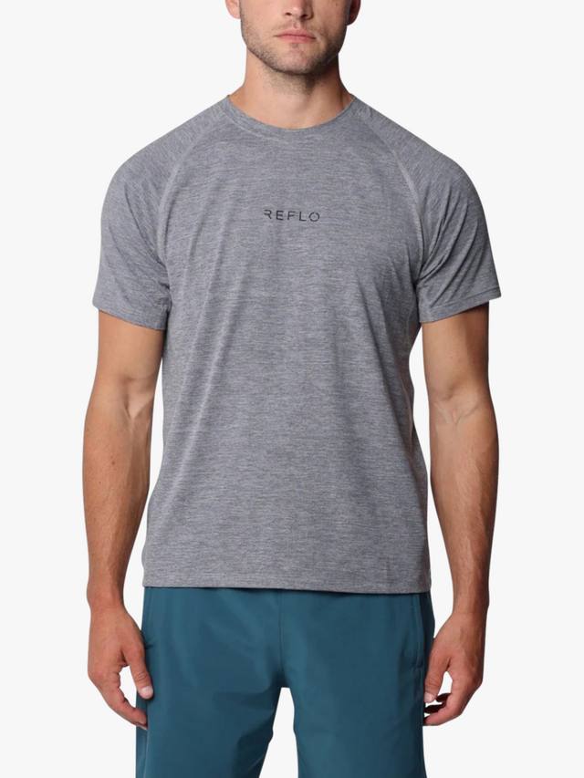 

Футболка Zeya с короткими рукавами для активного отдыха REFLO, Caviar Marl