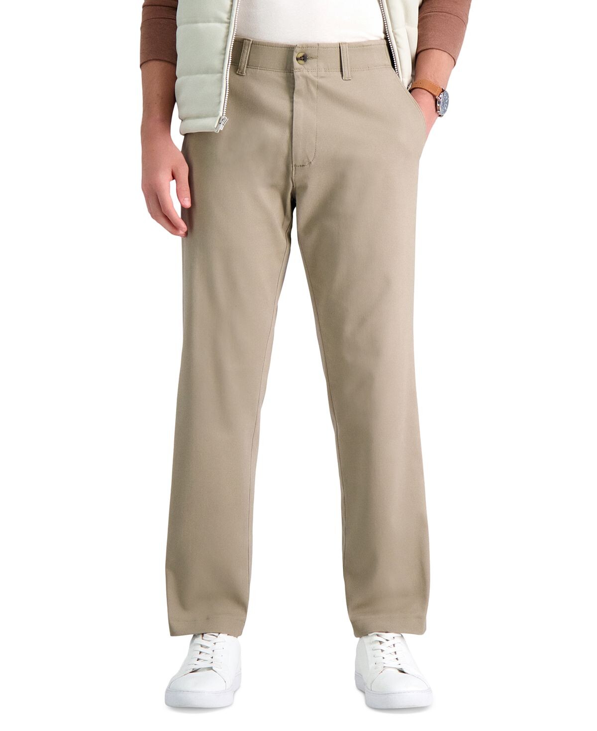 

Мужские удобные брюки прямого кроя Life Khaki Haggar