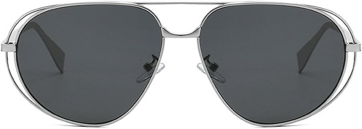 

Laureles Винтажные солнцезащитные очки-пилот большого размера для женщин, модные солнцезащитные очки «кошачий глаз» для мужчин, солнцезащитные очки с градиентным переходом цвета для вождения, C2