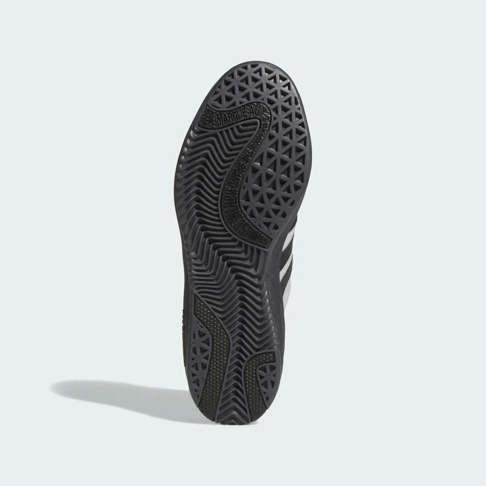 Кроссовки Puig Samba Adidas, Silver — фото 4
