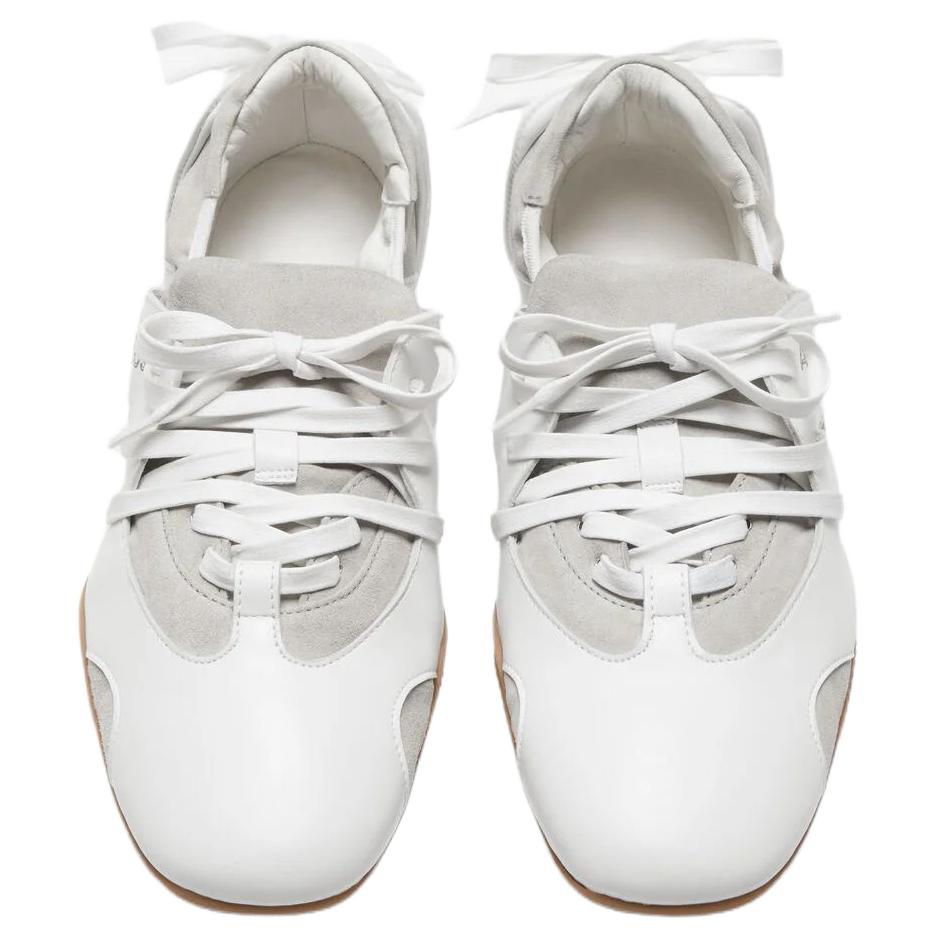 Низкие кеды мужские белые Acne Studios, Original Shoe Box Included — фото 3